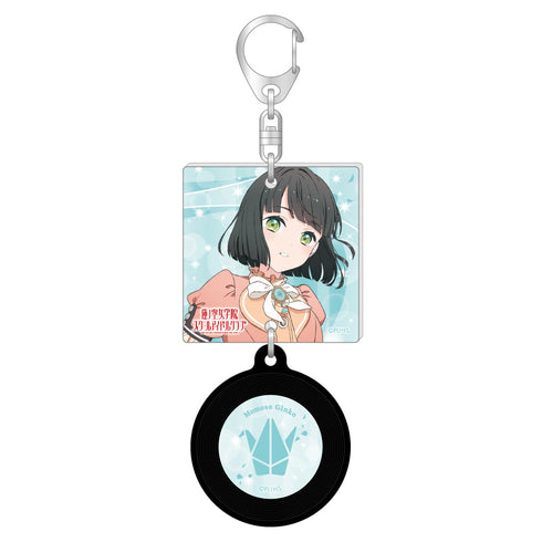 『ラブライブ!蓮ノ空女学院スクールアイドルクラブ』描き下ろしジャケット風レコードキーホルダー 百生吟子